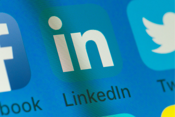 Using LinkedIn contacts to find work